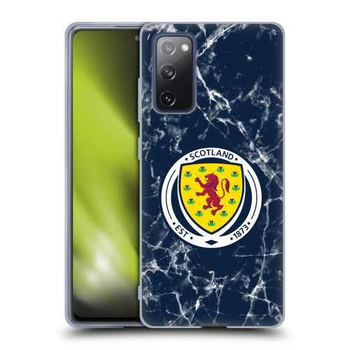 Scotland National Football Team Logo 2 Marble Soft Gel Case for Samsung Galaxy S20 FE / 5G
