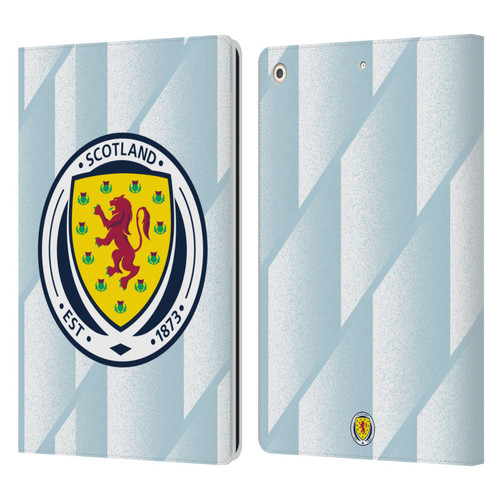 Scotland National Football Team Kits 2020-2021 Away Leather Book Wallet Case Cover For Apple iPad 10.2 2019/2020/2021