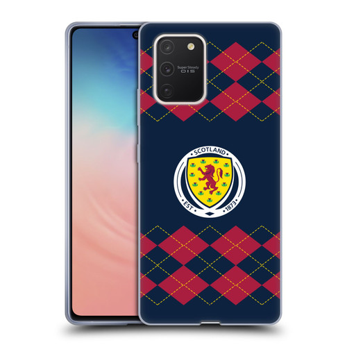 Scotland National Football Team Logo 2 Argyle Soft Gel Case for Samsung Galaxy S10 Lite