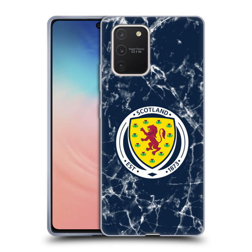 Scotland National Football Team Logo 2 Marble Soft Gel Case for Samsung Galaxy S10 Lite