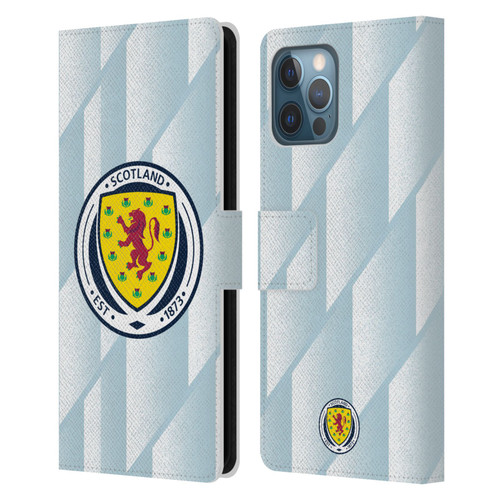 Scotland National Football Team Kits 2020-2021 Away Leather Book Wallet Case Cover For Apple iPhone 12 Pro Max