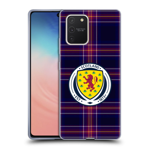 Scotland National Football Team Logo 2 Tartan Soft Gel Case for Samsung Galaxy S10 Lite