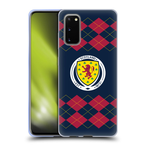 Scotland National Football Team Logo 2 Argyle Soft Gel Case for Samsung Galaxy S20 / S20 5G