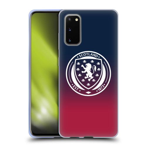 Scotland National Football Team Logo 2 Gradient Soft Gel Case for Samsung Galaxy S20 / S20 5G