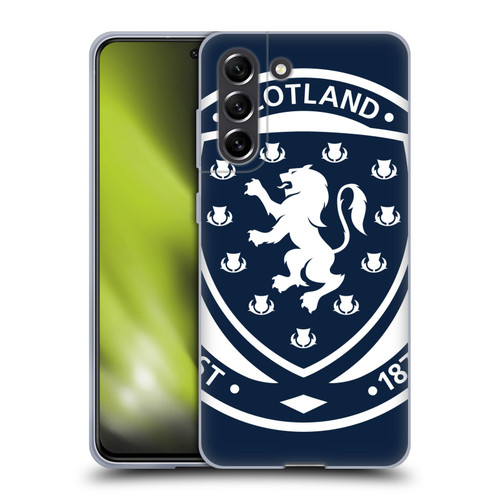 Scotland National Football Team Logo 2 Oversized Soft Gel Case for Samsung Galaxy S21 FE 5G