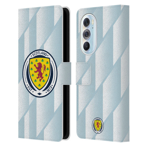 Scotland National Football Team Kits 2020-2021 Away Leather Book Wallet Case Cover For Motorola Edge X30