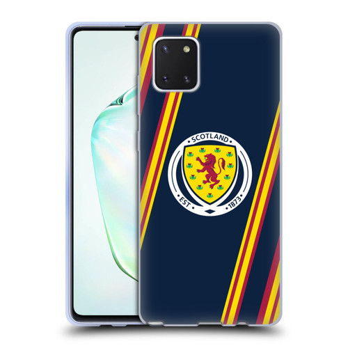 Scotland National Football Team Logo 2 Stripes Soft Gel Case for Samsung Galaxy Note10 Lite
