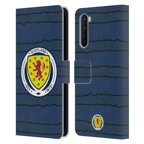Scotland National Football Team Kits 2019-2021 Home Leather Book Wallet Case Cover For OnePlus Nord 5G
