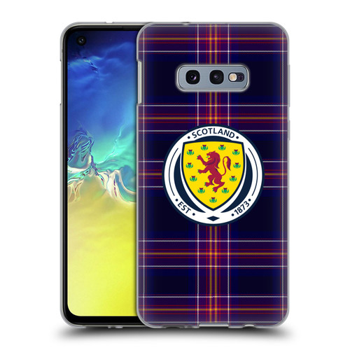 Scotland National Football Team Logo 2 Tartan Soft Gel Case for Samsung Galaxy S10e