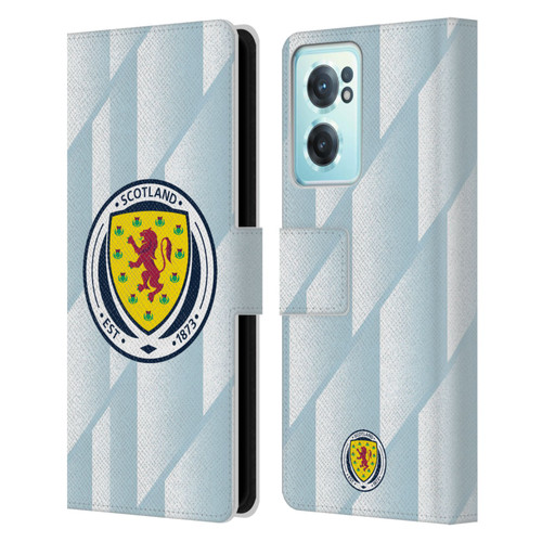 Scotland National Football Team Kits 2020-2021 Away Leather Book Wallet Case Cover For OnePlus Nord CE 2 5G