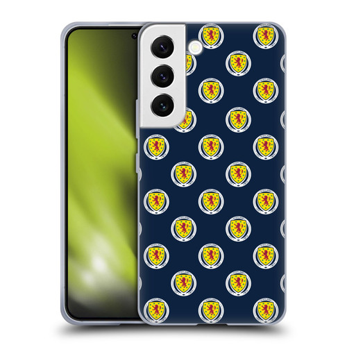 Scotland National Football Team Logo 2 Pattern Soft Gel Case for Samsung Galaxy S22 5G