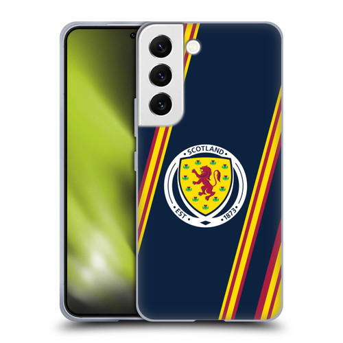 Scotland National Football Team Logo 2 Stripes Soft Gel Case for Samsung Galaxy S22 5G