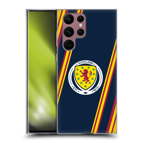 Scotland National Football Team Logo 2 Stripes Soft Gel Case for Samsung Galaxy S22 Ultra 5G