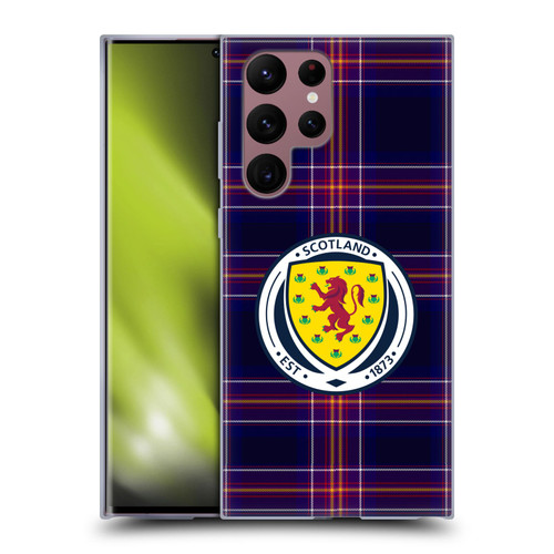 Scotland National Football Team Logo 2 Tartan Soft Gel Case for Samsung Galaxy S22 Ultra 5G