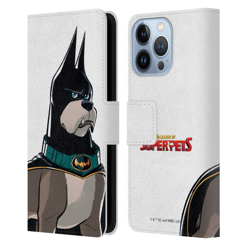 DC League Of Super Pets Graphics Ace Leather Book Wallet Case Cover For Apple iPhone 13 Pro