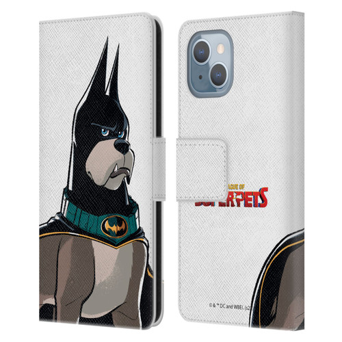 DC League Of Super Pets Graphics Ace Leather Book Wallet Case Cover For Apple iPhone 14