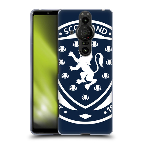 Scotland National Football Team Logo 2 Oversized Soft Gel Case for Sony Xperia Pro-I