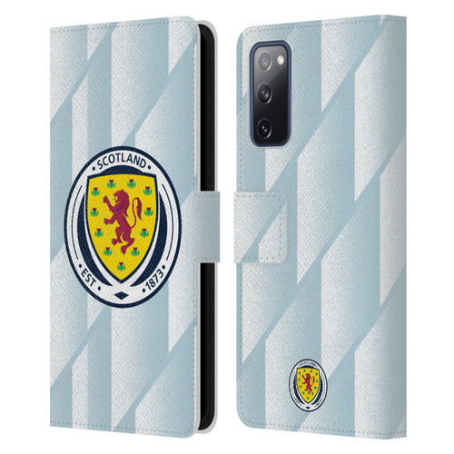 Scotland National Football Team Kits 2020-2021 Away Leather Book Wallet Case Cover For Samsung Galaxy S20 FE / 5G
