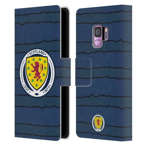 Scotland National Football Team Kits 2019-2021 Home Leather Book Wallet Case Cover For Samsung Galaxy S9