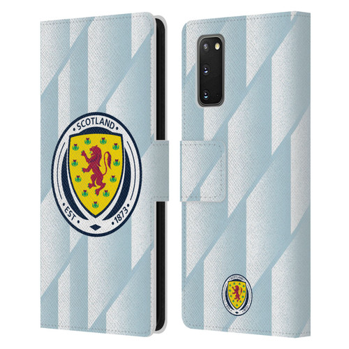 Scotland National Football Team Kits 2020-2021 Away Leather Book Wallet Case Cover For Samsung Galaxy S20 / S20 5G