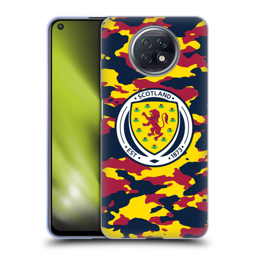 Scotland National Football Team Logo 2 Camouflage Soft Gel Case for Xiaomi Redmi Note 9T 5G