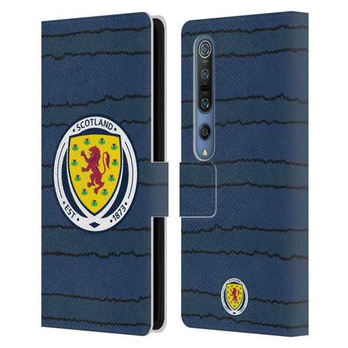 Scotland National Football Team Kits 2019-2021 Home Leather Book Wallet Case Cover For Xiaomi Mi 10 5G / Mi 10 Pro 5G