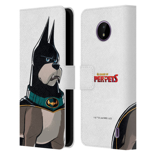 DC League Of Super Pets Graphics Ace Leather Book Wallet Case Cover For Nokia C10 / C20