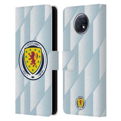 Scotland National Football Team Kits 2020-2021 Away Leather Book Wallet Case Cover For Xiaomi Redmi Note 9T 5G