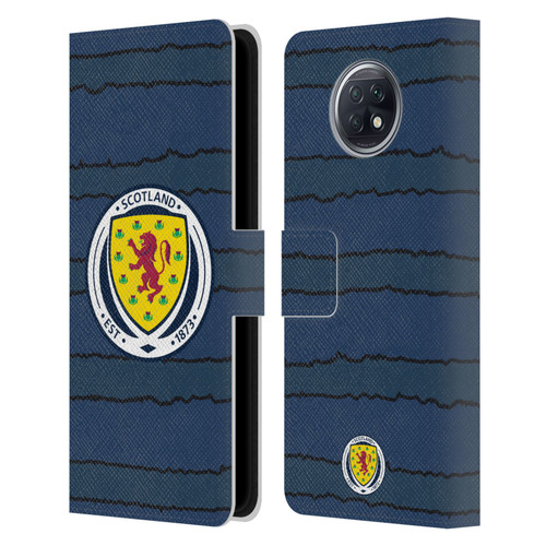 Scotland National Football Team Kits 2019-2021 Home Leather Book Wallet Case Cover For Xiaomi Redmi Note 9T 5G
