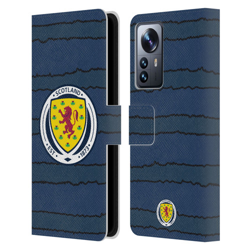 Scotland National Football Team Kits 2019-2021 Home Leather Book Wallet Case Cover For Xiaomi 12 Pro