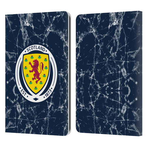 Scotland National Football Team Logo 2 Marble Leather Book Wallet Case Cover For Amazon Kindle Paperwhite 1 / 2 / 3