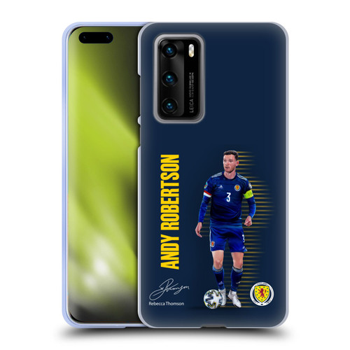 Scotland National Football Team Players Andy Robertson Soft Gel Case for Huawei P40 5G