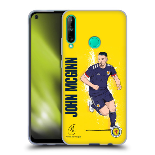 Scotland National Football Team Players John McGinn Soft Gel Case for Huawei P40 lite E