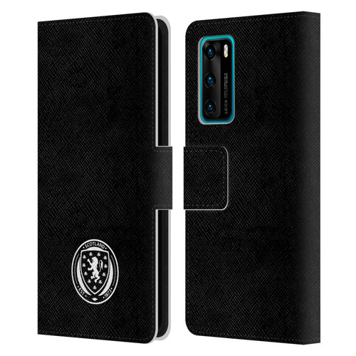 Scotland National Football Team Logo 2 Plain Leather Book Wallet Case Cover For Huawei P40 5G
