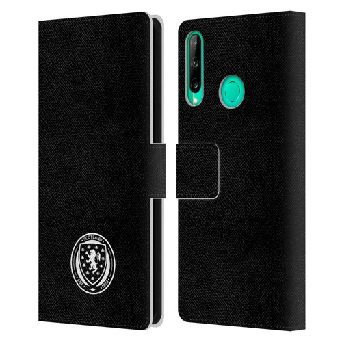 Scotland National Football Team Logo 2 Plain Leather Book Wallet Case Cover For Huawei P40 lite E