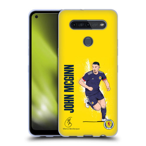 Scotland National Football Team Players John McGinn Soft Gel Case for LG K51S