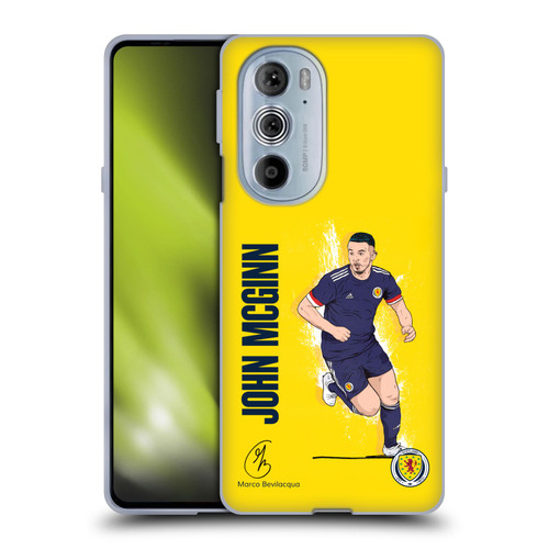 Scotland National Football Team Players John McGinn Soft Gel Case for Motorola Edge X30