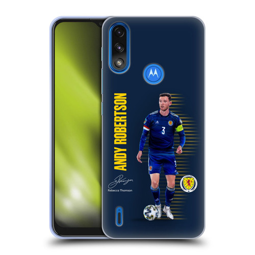 Scotland National Football Team Players Andy Robertson Soft Gel Case for Motorola Moto E7 Power / Moto E7i Power