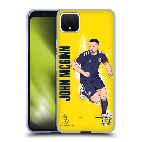 Scotland National Football Team Players John McGinn Soft Gel Case for Google Pixel 4 XL