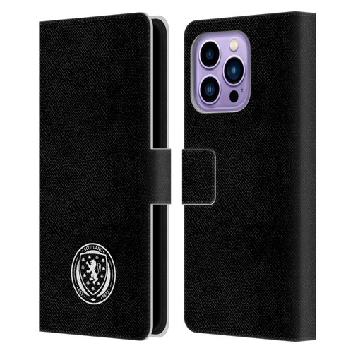 Scotland National Football Team Logo 2 Plain Leather Book Wallet Case Cover For Apple iPhone 14 Pro Max