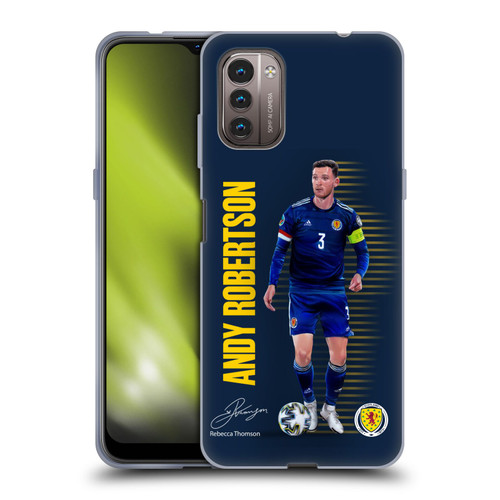 Scotland National Football Team Players Andy Robertson Soft Gel Case for Nokia G11 / G21