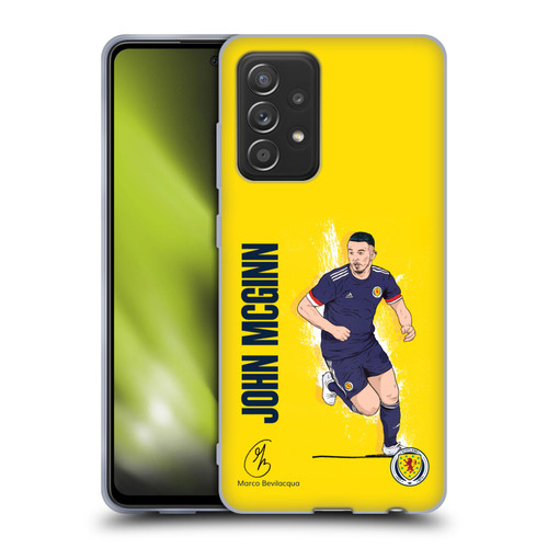 Scotland National Football Team Players John McGinn Soft Gel Case for Samsung Galaxy A52 / A52s / 5G (2021)