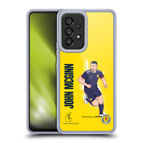Scotland National Football Team Players John McGinn Soft Gel Case for Samsung Galaxy A53 5G (2022)