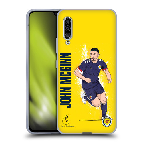 Scotland National Football Team Players John McGinn Soft Gel Case for Samsung Galaxy A90 5G (2019)