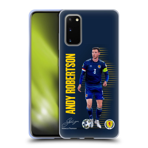 Scotland National Football Team Players Andy Robertson Soft Gel Case for Samsung Galaxy S20 / S20 5G
