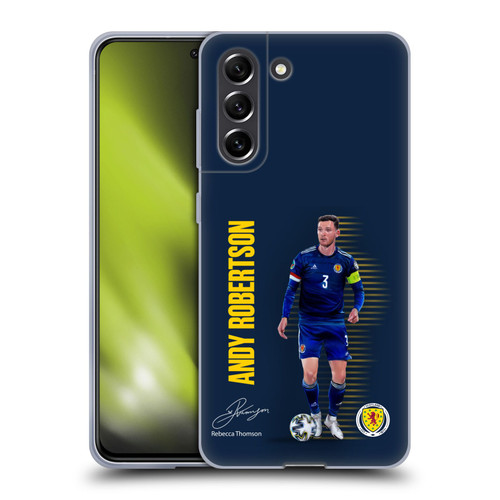 Scotland National Football Team Players Andy Robertson Soft Gel Case for Samsung Galaxy S21 FE 5G