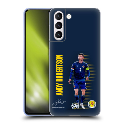 Scotland National Football Team Players Andy Robertson Soft Gel Case for Samsung Galaxy S21 5G