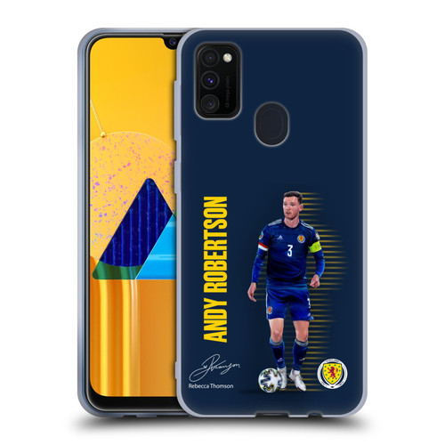 Scotland National Football Team Players Andy Robertson Soft Gel Case for Samsung Galaxy M30s (2019)/M21 (2020)