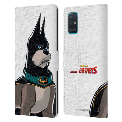 DC League Of Super Pets Graphics Ace Leather Book Wallet Case Cover For Samsung Galaxy A51 (2019)