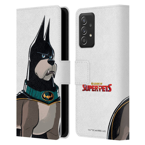 DC League Of Super Pets Graphics Ace Leather Book Wallet Case Cover For Samsung Galaxy A52 / A52s / 5G (2021)